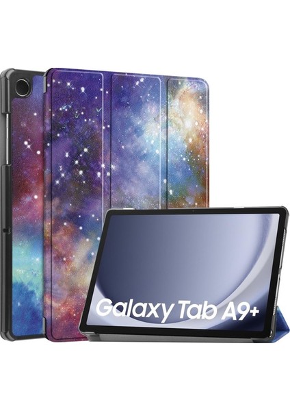 Samsung Galaxy Tab A9 Plus 2023 Için Otomatik Uyandırma Uyku Özellikli Darbeye Dayanıklı Tablet Kılıfı (Yurt Dışından)