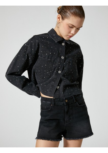 Mini Kot Şort Cepli Pamuklu fiyatları