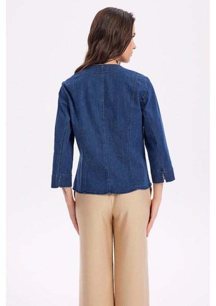 Denim Ince Ceket