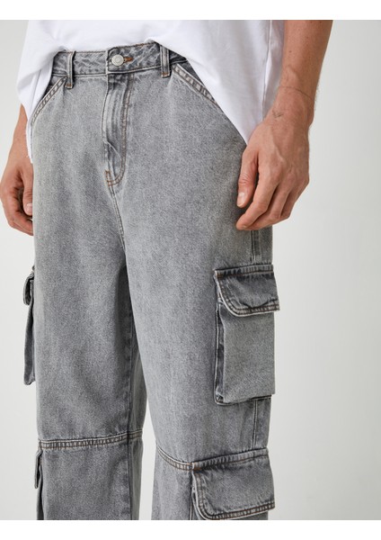 Kargo Kot Pantolon Oversize Cep Detaylı Pamuklu indirimleri