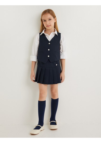 Blazer Yelek Düğmeli V Yaka fiyatları