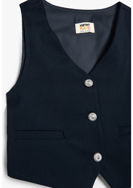 Blazer Yelek Düğmeli V Yaka indirimleri