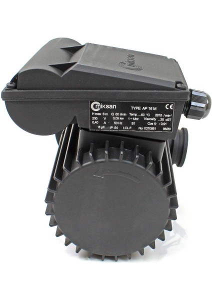 Ap 16 90 Watt Boryağ Pompası Trifaze 50 L/min H 5 Mss Plastik Gövdeli
