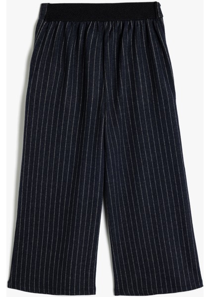 Çizgili Pantolon Rahat Kesim Cep Detaylı fiyatları