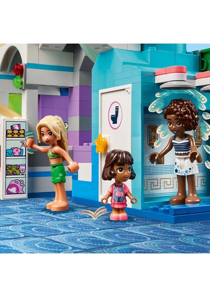 Friends Heartlake City Su Parkı 42630 - 8 Yaş ve Üzeri Çocuklar için Leo, Aliya ve Sara Minifigürü İçeren Yaratıcı Oyuncak Yapım Seti (814 Parça)