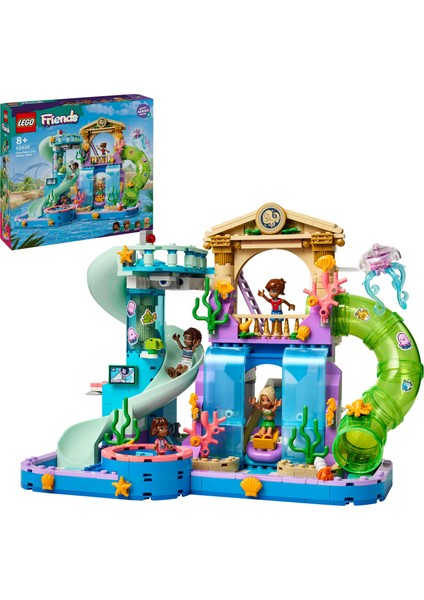 Friends Heartlake City Su Parkı 42630 - 8 Yaş ve Üzeri Çocuklar için Leo, Aliya ve Sara Minifigürü İçeren Yaratıcı Oyuncak Yapım Seti (814 Parça)