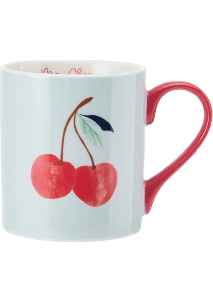 Fine China 280ML Düz Taraflı Kupa Kiraz