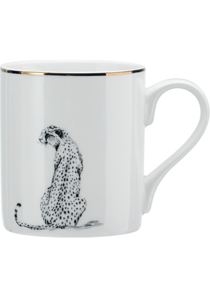 Fine China 280ML Düz Taraflı Kupa Çita