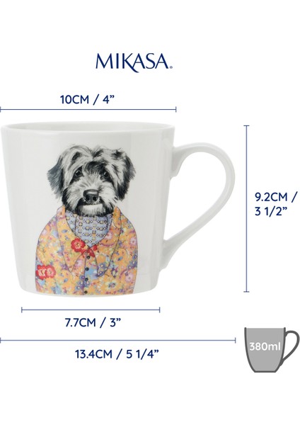 380ML Fine China Kupa Cockapoo
