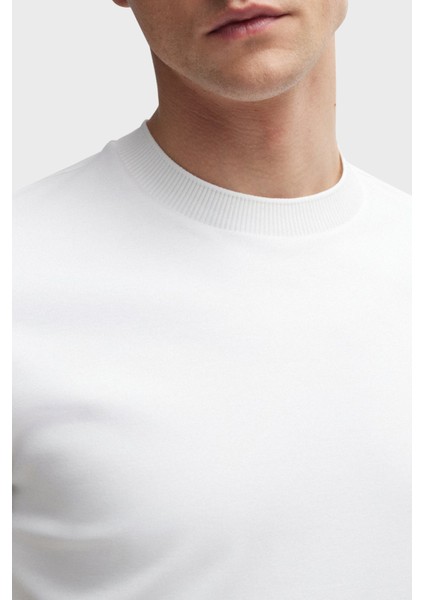 Pamuklu Regular Fit Bisiklet Yaka T Shirt Erkek T Shirt 50520298 100 fırsatları