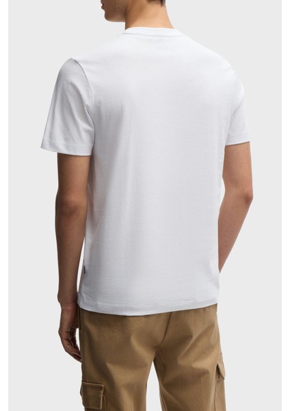 Pamuklu Regular Fit Bisiklet Yaka T Shirt Erkek T Shirt 50521520 101 modelleri