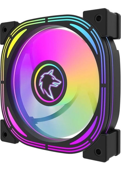 Halo V2 4X120MM Sessiz Profesyonel Kumandalı Rgb Fan Seti