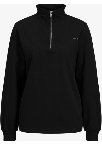 Jxabbie Kadın Siyah Sweatshirt 12259894-BLACK