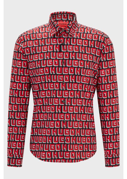 Pamuklu Slim Fit Gömlek Erkek Gömlek 50519638 693 indirimleri