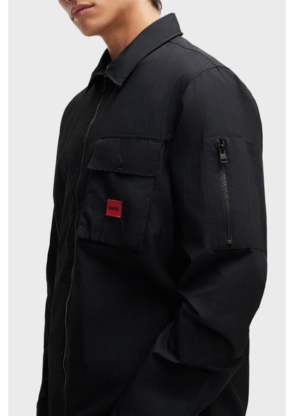 Pamuklu Fermuarlı Oversize Fit Gömlek Erkek Gömlek 50482701 001 modelleri