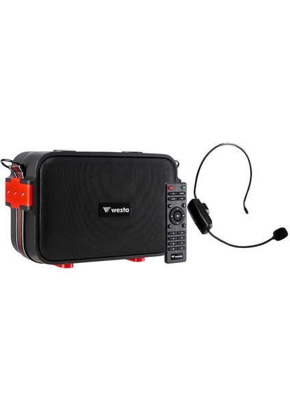 WAP-500T +1 Headset Mic. Taşınabilir Ses Sistemi