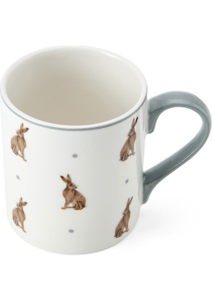 Fine China 280ML Düz Taraflı Kupa Tavşan
