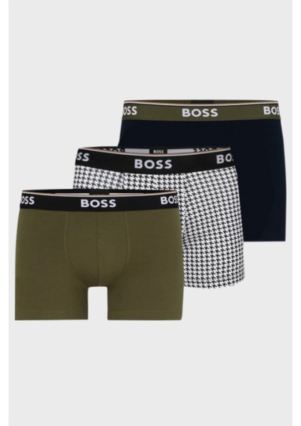 Streç Pamuklu 3 Pack Boxer Erkek Boxer 50517829 965