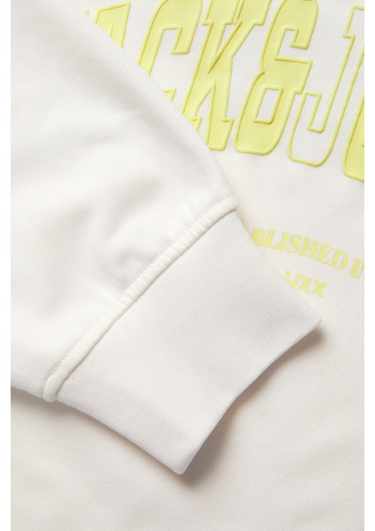 Jxava Kadın Beyaz Sweatshirt 12264230-VANILLA Ice indirimleri
