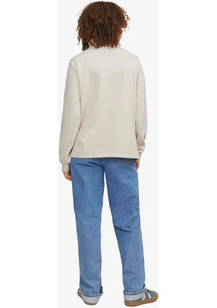 Jxabbie Kadın Bej Sweatshirt 12259894-MOONBEAM indirimleri