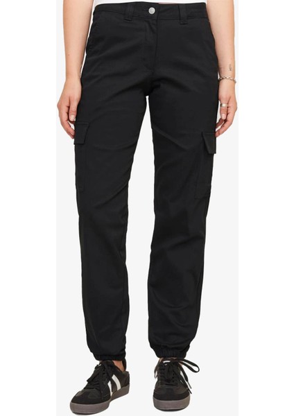 Jxkendal Kadın Siyah Kargo Pantolon 12259034-BLACK