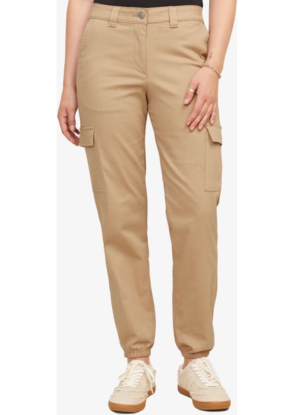 Jxkendal Kadın Bej Kargo Pantolon 12259034-CORNSTALK