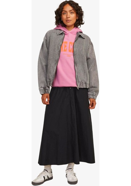 Jxamelia Kadın Pembe Sweatshirt 12264237-MOONLITEMAUVE modelleri