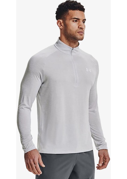 Tech 2.0 12 Zip Erkek Gri Sweatshirt 1328495-014