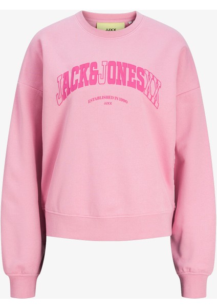 Jxava Kadın Pembe Sweatshirt 12264230-MOONLITEMAUVE