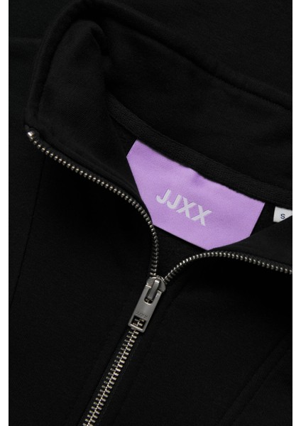 Jxabbie Kadın Siyah Sweatshirt 12259894-BLACK fırsatları