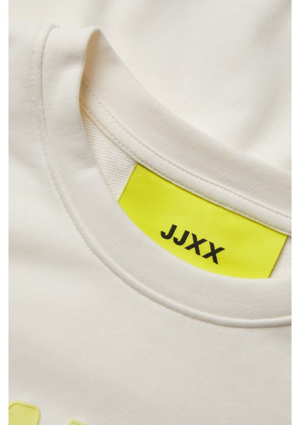 Jxava Kadın Beyaz Sweatshirt 12264230-VANILLA Ice fırsatları