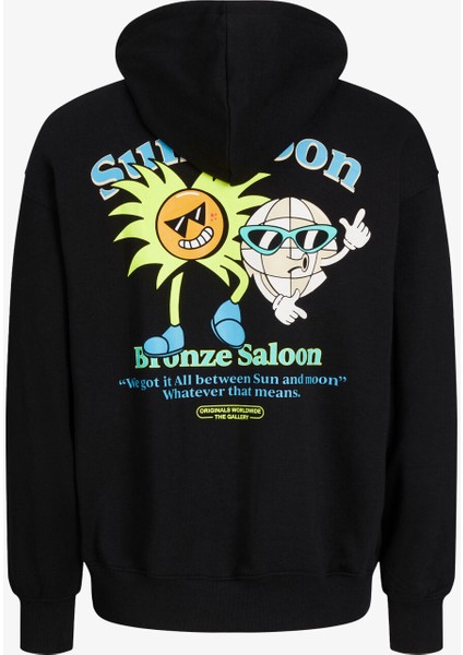 Jorsalon Erkek Siyah Sweatshirt 12263640-BLACK fırsatları