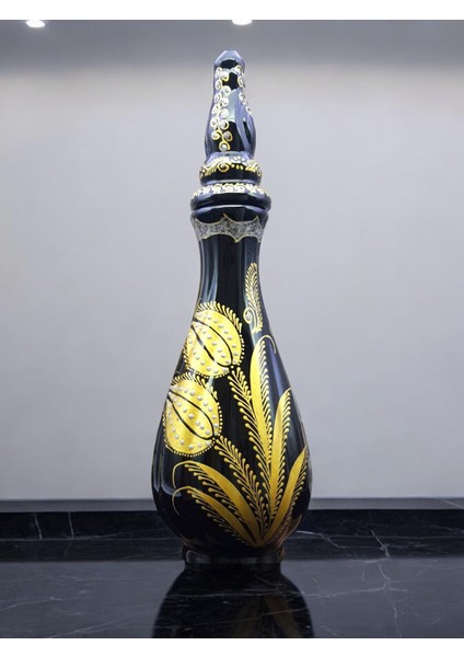 Sharp&art Porselen 3lü Yaldızlı Gece Vazo Seti