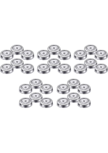 30 Packs SH30 Replacement Head Shaver Replacement Heads Compatible For Ectric Shaver Series 1000, 2000, 3000 (Yurt Dışından)