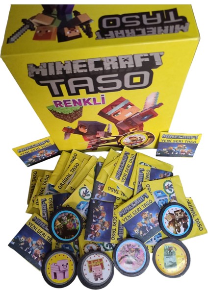 Minecraft Yeni Seri Taso Oyunları En Eğlenceli Taso Oyunu Sağlam Kaliteli Oyun Tasoları Oyun Kağıtları