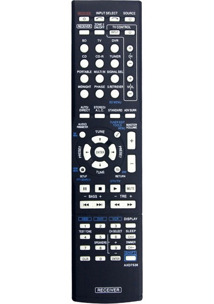 Pioneer Av Alıcısı Için AXD7536 Uzaktan Kumandayı Değiştirin AXD7517 AXD7621 AXD7501 VSX-524-K AXD7536 (Yurt Dışından)