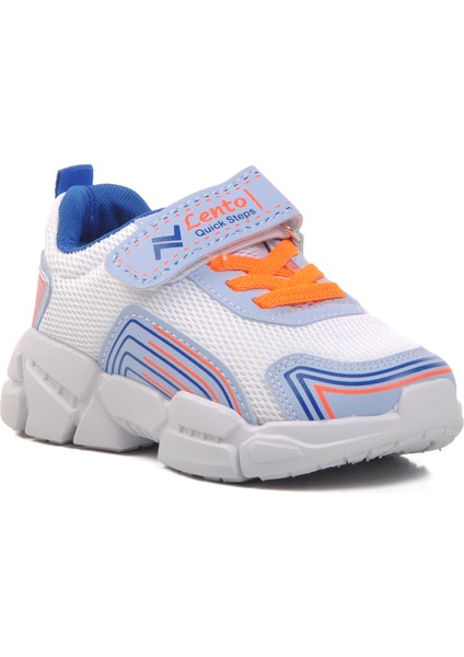 A-36-P Beyaz-Mavi Çocuk Spor Ayakkabı modelleri