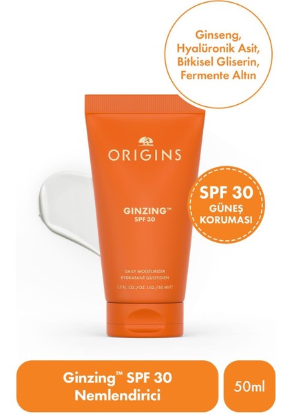 Ginzing™ Spf 30 Nemlendirici