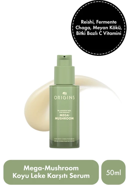 Dr. Andrew Weil For Origins Mega-Mushroom Koyu Leke Karşıtı Serum 50 ml