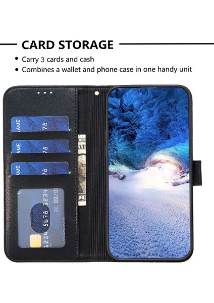 Samsung Galaxy Için Flip Case A52S 5g Yonca Çiçek Pu Deri Çok Renkli (Yurt Dışından)