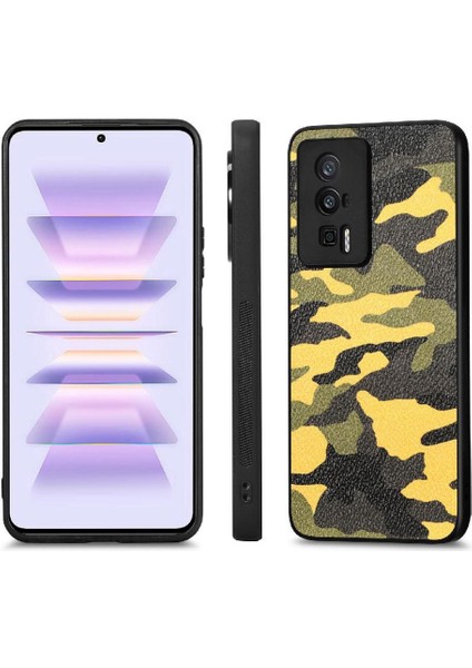 Xiaomi Poco F5 Pro Kablosuz Şarj Özgürlüğü Hafif Camo (Yurt Dışından)