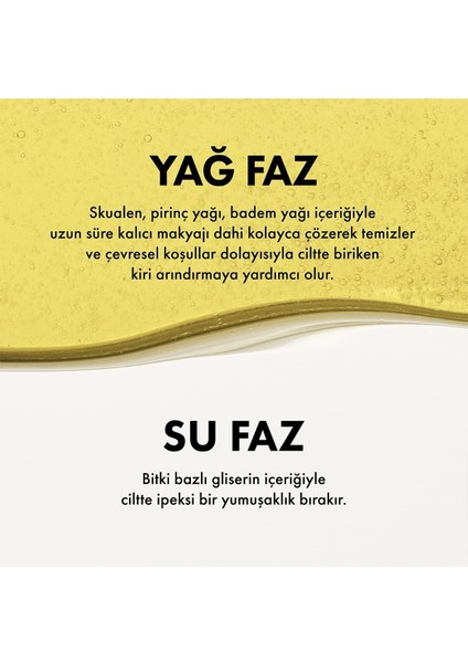 Checks and Balances™ Milky Oil Çift Fazlı Yüz + Makyaj Temizleme Sütü 150ml