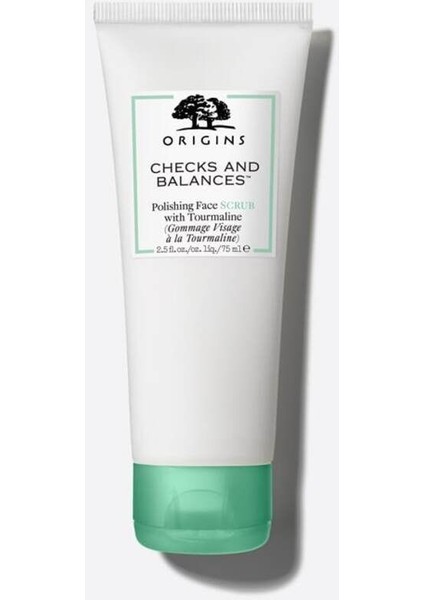 Checks and Balances Polishing Face Scrub Arındırıcı ve Canlandırıcı Tanecikli Yüz Temizleyici 75 ML