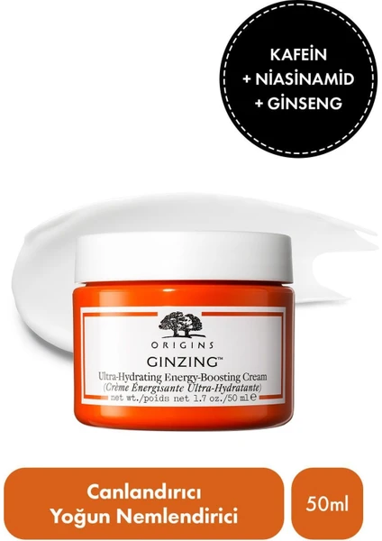 Ginzing™ Ultra Canlandırıcı Ve Aydınlık Görünüm Veren Yoğun Nemlendirici 50 ml