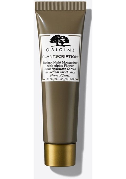 Plantscription Retinol ve Alp Çiçeği Içerikli Nemlendirici 30 ml