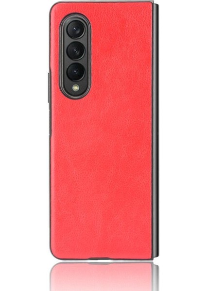 Samsung Galaxy Z Retro 3 Anti Scratch Lychee Desen Kapak Için Retro Kılıf (Yurt Dışından)