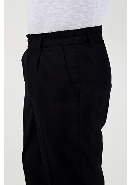 Erkek Likralı Dokuma Kumaş Esnek Lise Boy Okul Pantolonu modelleri