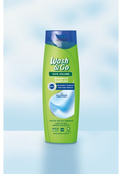 Wash&go Kepek Karşıtı Şampuan 360 ml