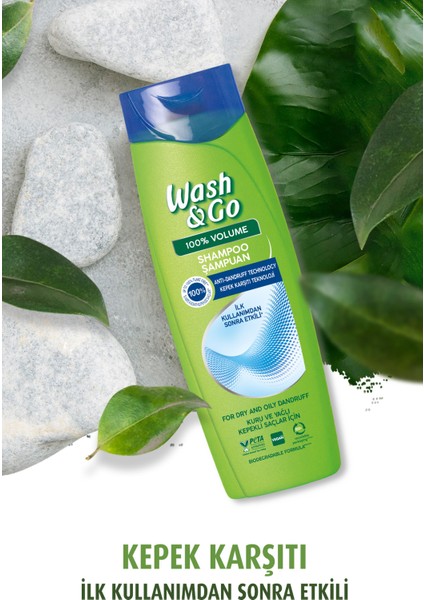 Wash&go Kepek Karşıtı Şampuan 360 ml