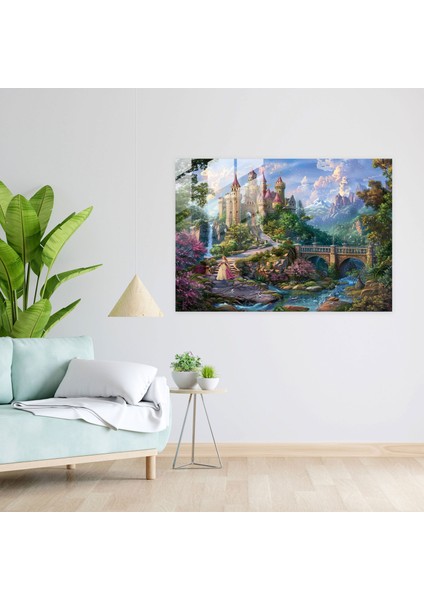 Ön Raphael Kardeşliği Cam Baskı - Büyüleyici Masal Sahnesi - Ön Rafael Kardeşliği, Büyüleyici, Modern Sanat, Romantik, 45X30 fiyatları